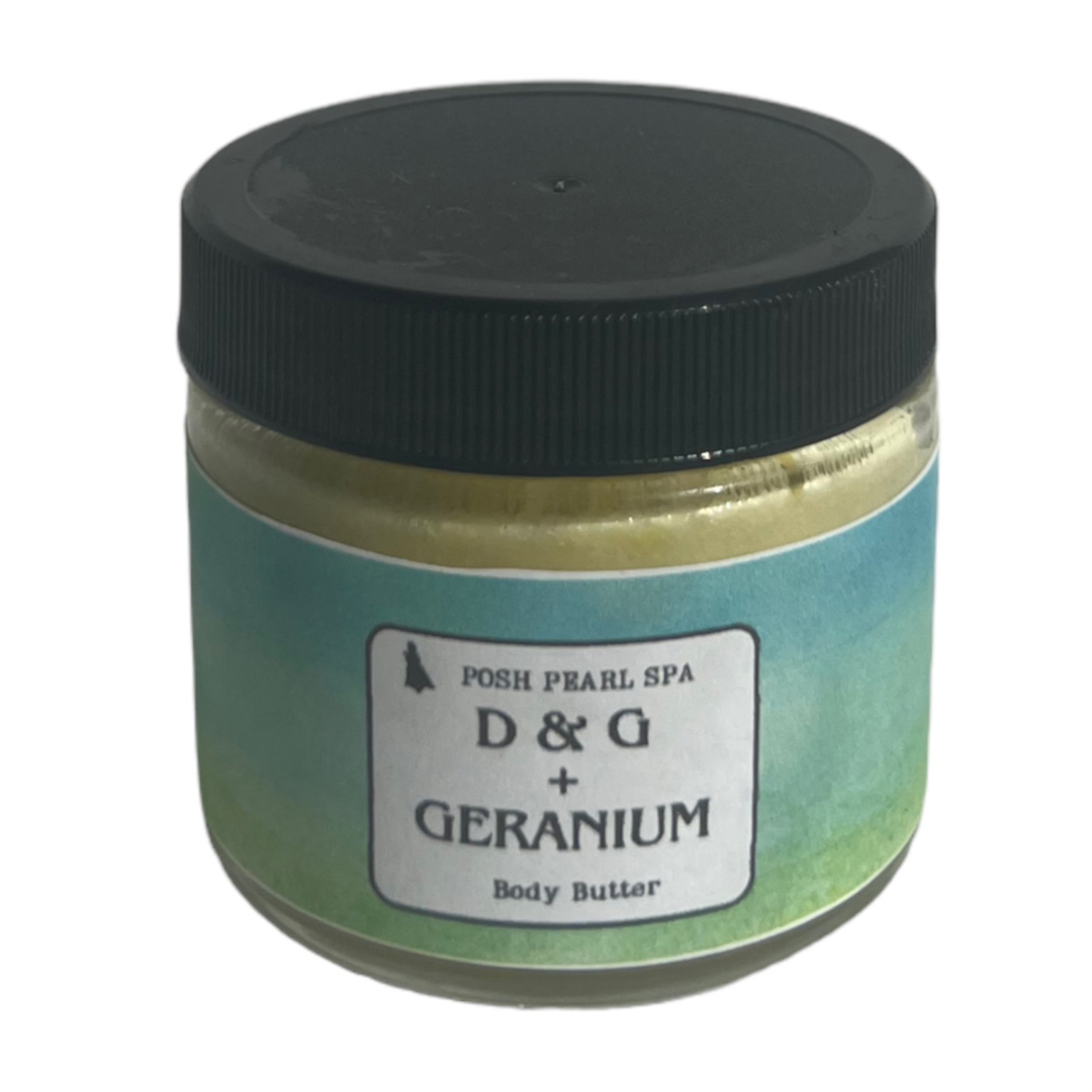 D&G + GERANIUM BODY BUTTER