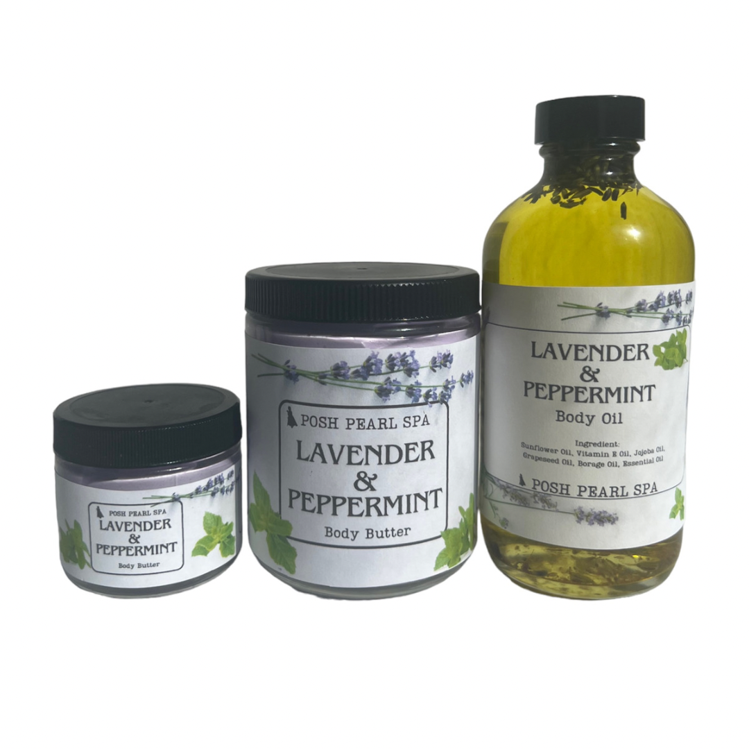 LAVENDER & PEPPERMINT BODY BUTTER
