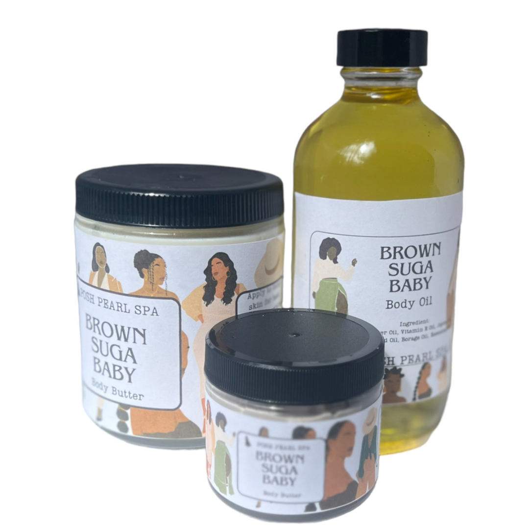 BROWN SUGA BABY BODY OIL