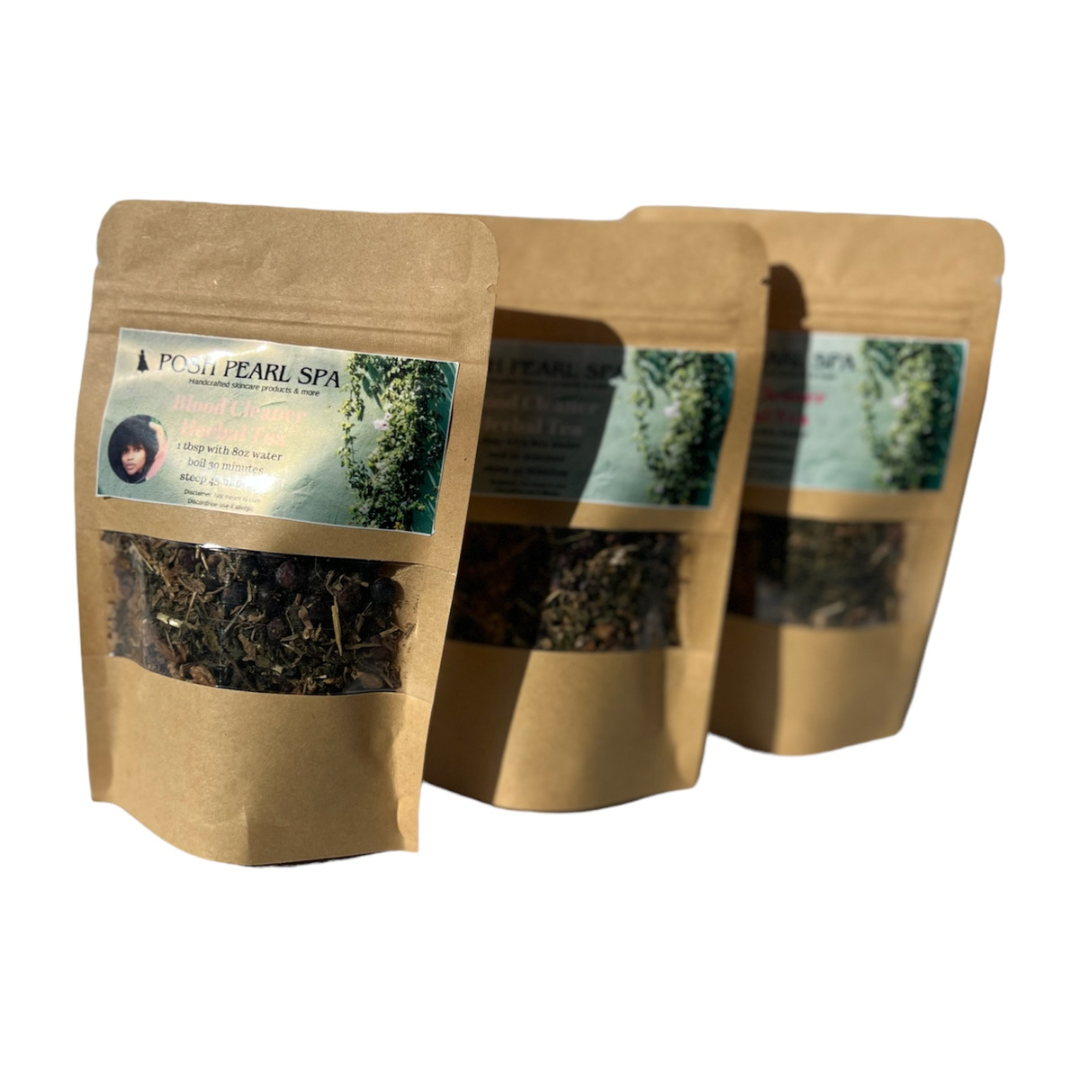 BLOOD CLEANSER LOOSE LEAF HERBAL TEA *Travel Size