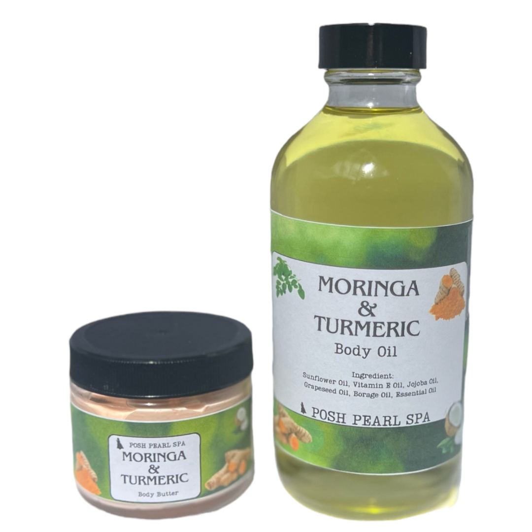 MORINGA & TURMERIC BODY OIL
