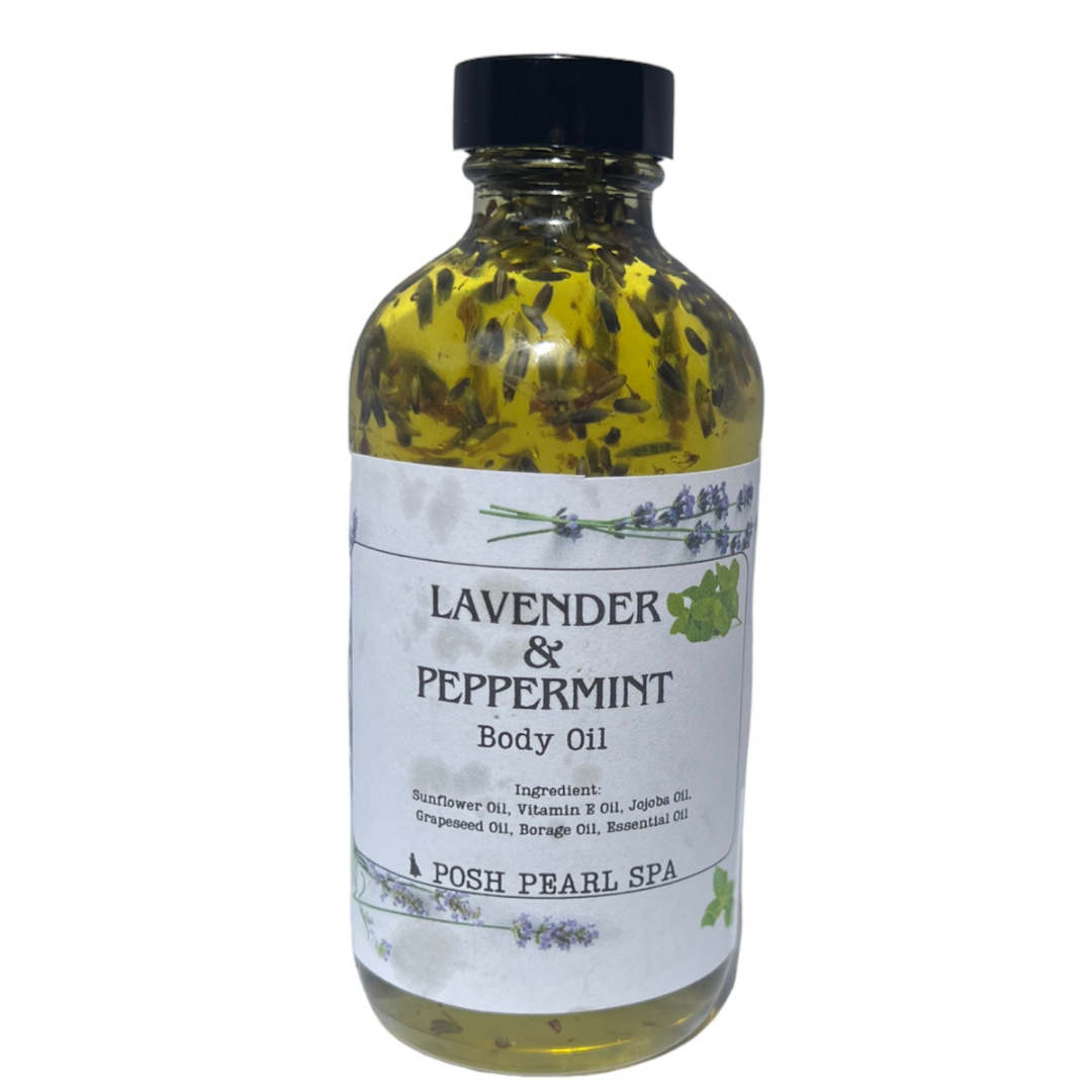LAVENDER & PEPPERMINT BODY OIL